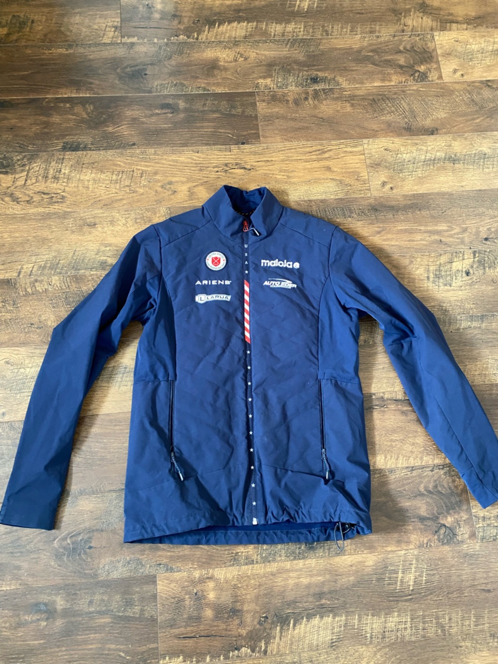Maloja Men's Navy Lightweight Windbreaker Jacket